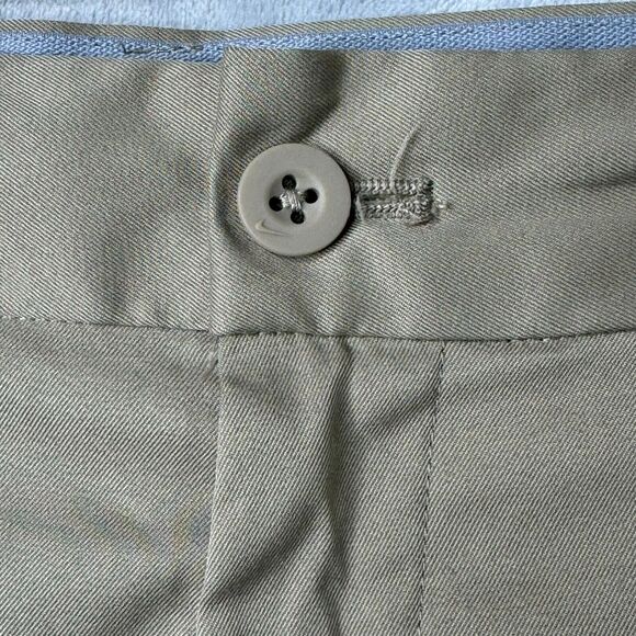 Nike Golf Tour Performance Shorts Mens 36 Tan Pleated Dri Fit Swoosh Walking - Picture 4 of 11